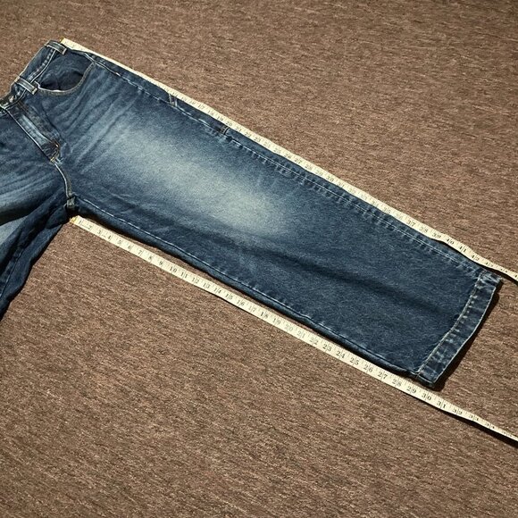 Nili Lotan Aaron Loose Fit Mom Jeans Blue Simon Wash Size 30 Made In USA - Picture 11 of 13
